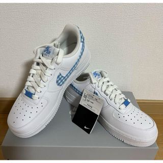 ナイキ(NIKE)の新品タグ付！NIKE エアーフォースワン◇26.5cm◇AIRFORCE1 水色(スニーカー)