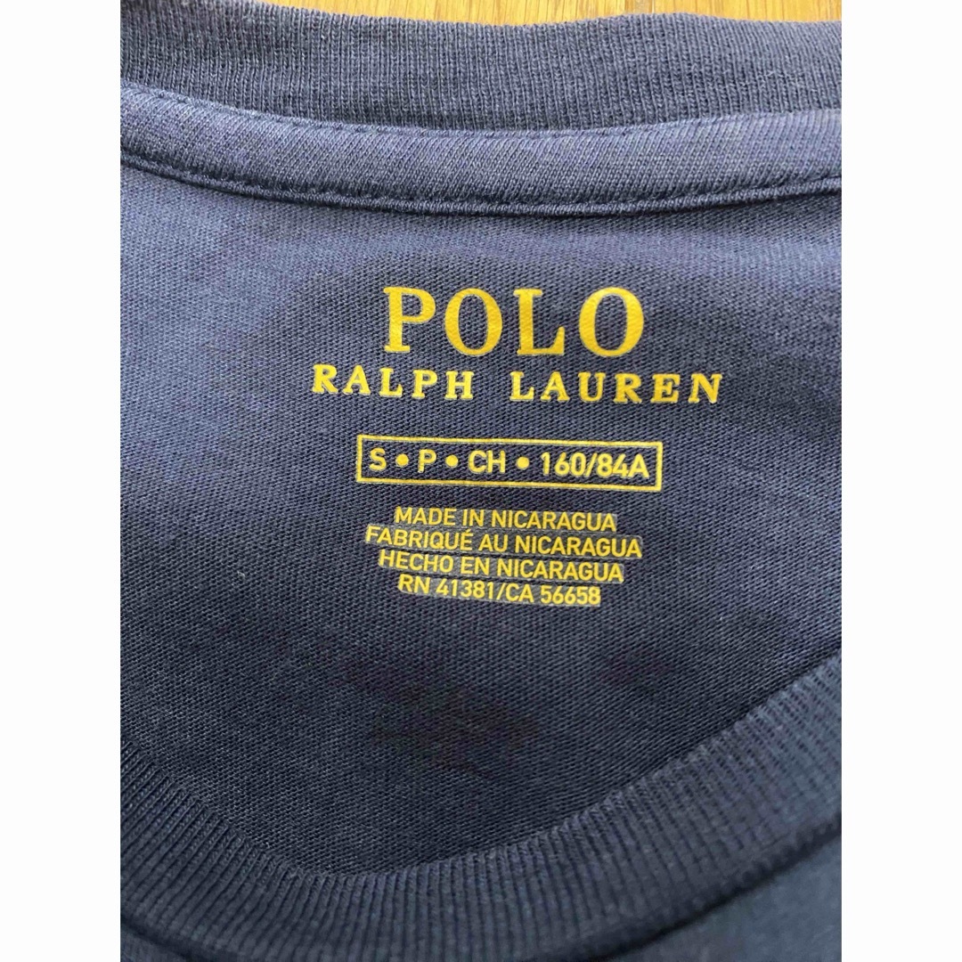 POLO RALPH LAUREN(ポロラルフローレン)のラルフローレン　キッズTシャツワンピース160 キッズ/ベビー/マタニティのキッズ服女の子用(90cm~)(ワンピース)の商品写真