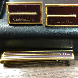 クリスチャンディオール(Christian Dior)の【値下げ❗️】⭐️ディオール カフス タイピンセットヴィンテージ(ネクタイピン)