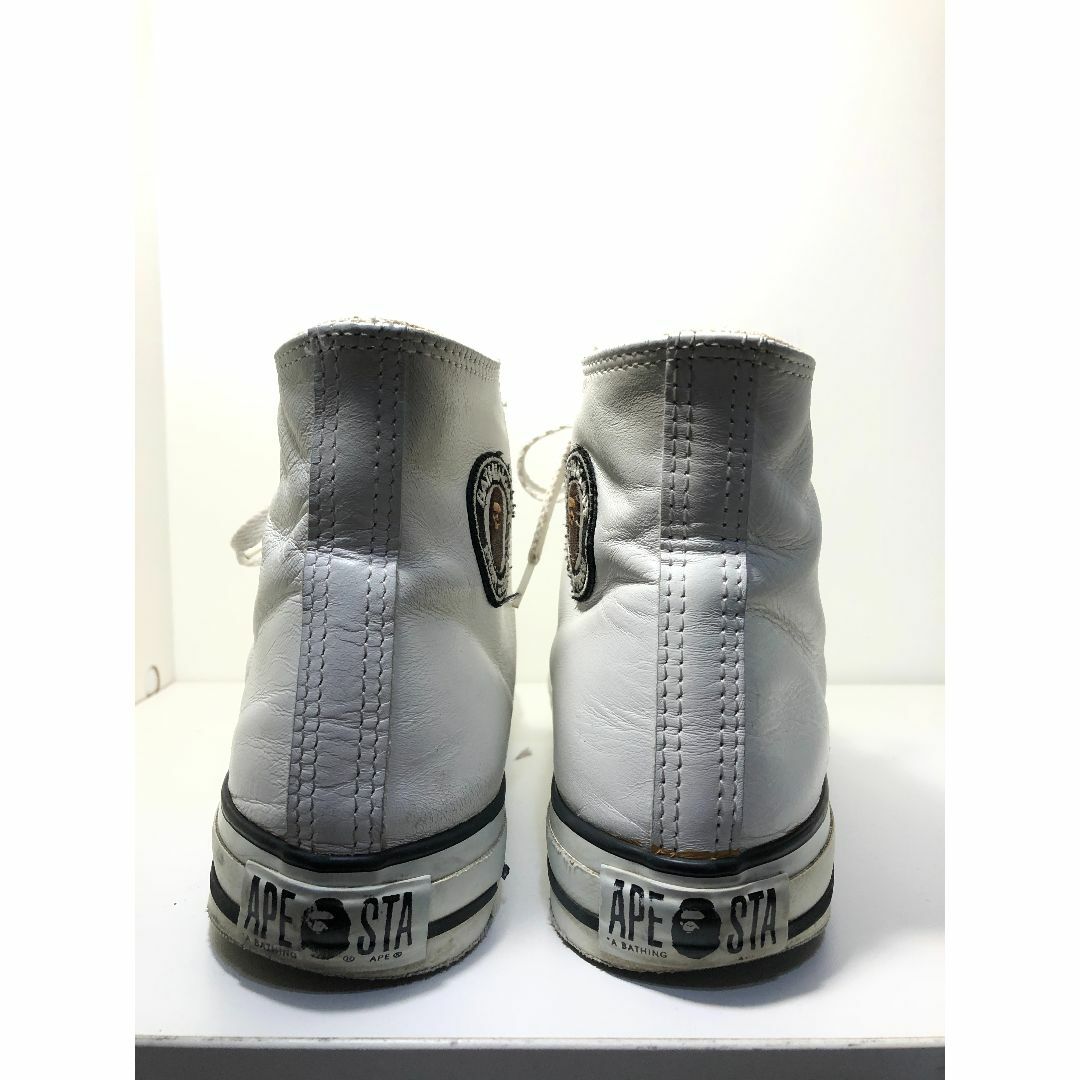 212142● A BATHING APE STA レザー ハイカット  メンズの靴/シューズ(スニーカー)の商品写真