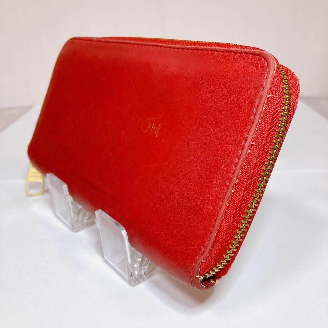 LOUIS VUITTON(ルイヴィトン)の561 ルイヴィトン ジッピーウォレット　長財布　赤　レッド レディースのファッション小物(財布)の商品写真