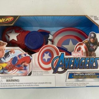 ハズブロ(Hasbro)のナーフ パワー ムーブス アベンジャーズ キャプテンアメリカ シールドスリング(キャラクターグッズ)