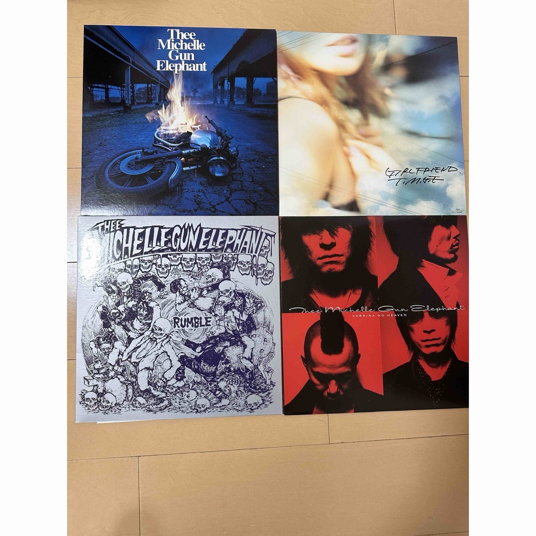 ミッシェルガンエレファント LPレコード4枚 ミッシェルガンエレファント LPレコード4枚