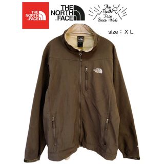 ザノースフェイス(THE NORTH FACE)のThe North Face　APEX　ジャケット　XL　茶　USA古着(ブルゾン)