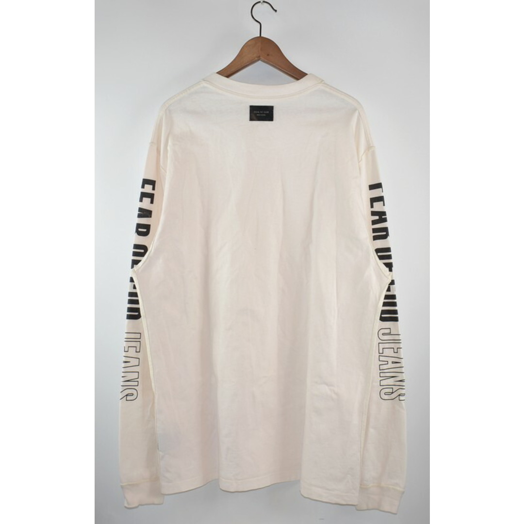 FEAR OF GOD(フィアオブゴッド)のFEAR OF GOD/フィアーオブゴッド　5th　インサイドアウトロングスリーブTシャツ　サイズ：-　カラー：ホワイト【中古】 メンズのトップス(Tシャツ/カットソー(半袖/袖なし))の商品写真