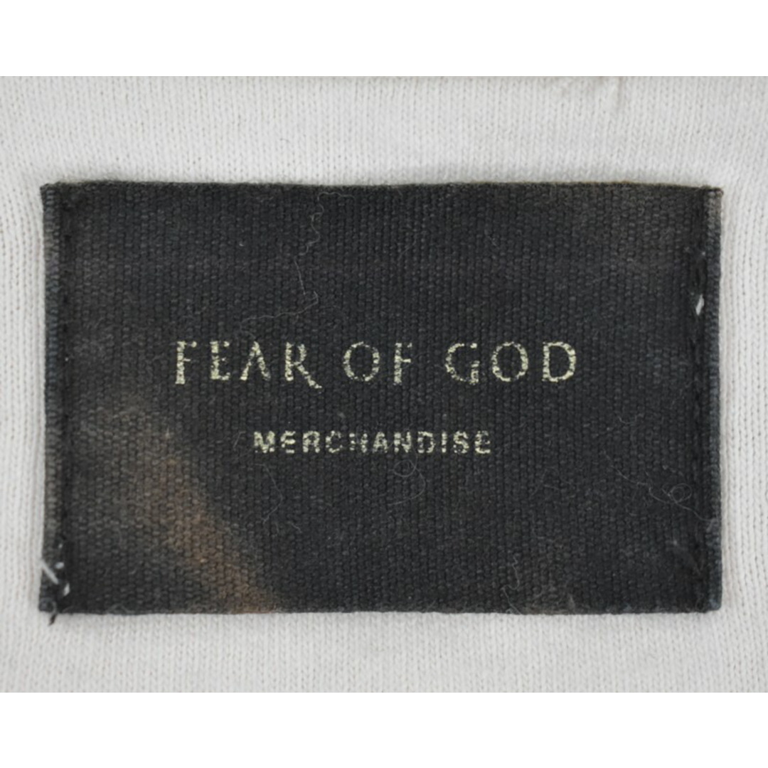 FEAR OF GOD(フィアオブゴッド)のFEAR OF GOD/フィアーオブゴッド　5th　インサイドアウトロングスリーブTシャツ　サイズ：-　カラー：ホワイト【中古】 メンズのトップス(Tシャツ/カットソー(半袖/袖なし))の商品写真