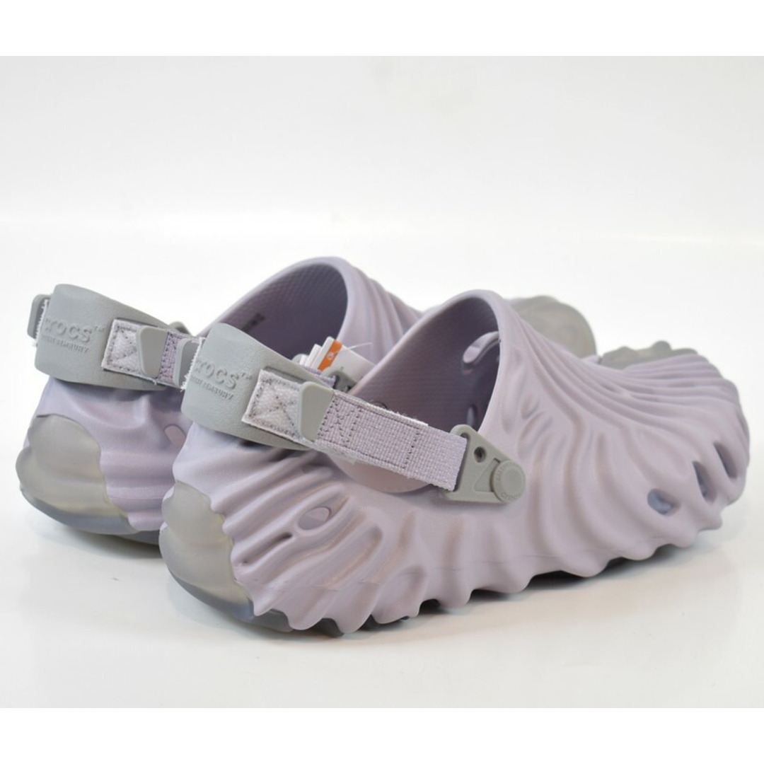 crocs(クロックス)のCrocs×Salehe Bembury/クロックス×サレへベンバリー　ラバーサンダル　ポレックス クロッグ ストゥレイタス　サイズ：US8　カラー：ライトパープル（mauve mint）【中古】 メンズの靴/シューズ(サンダル)の商品写真