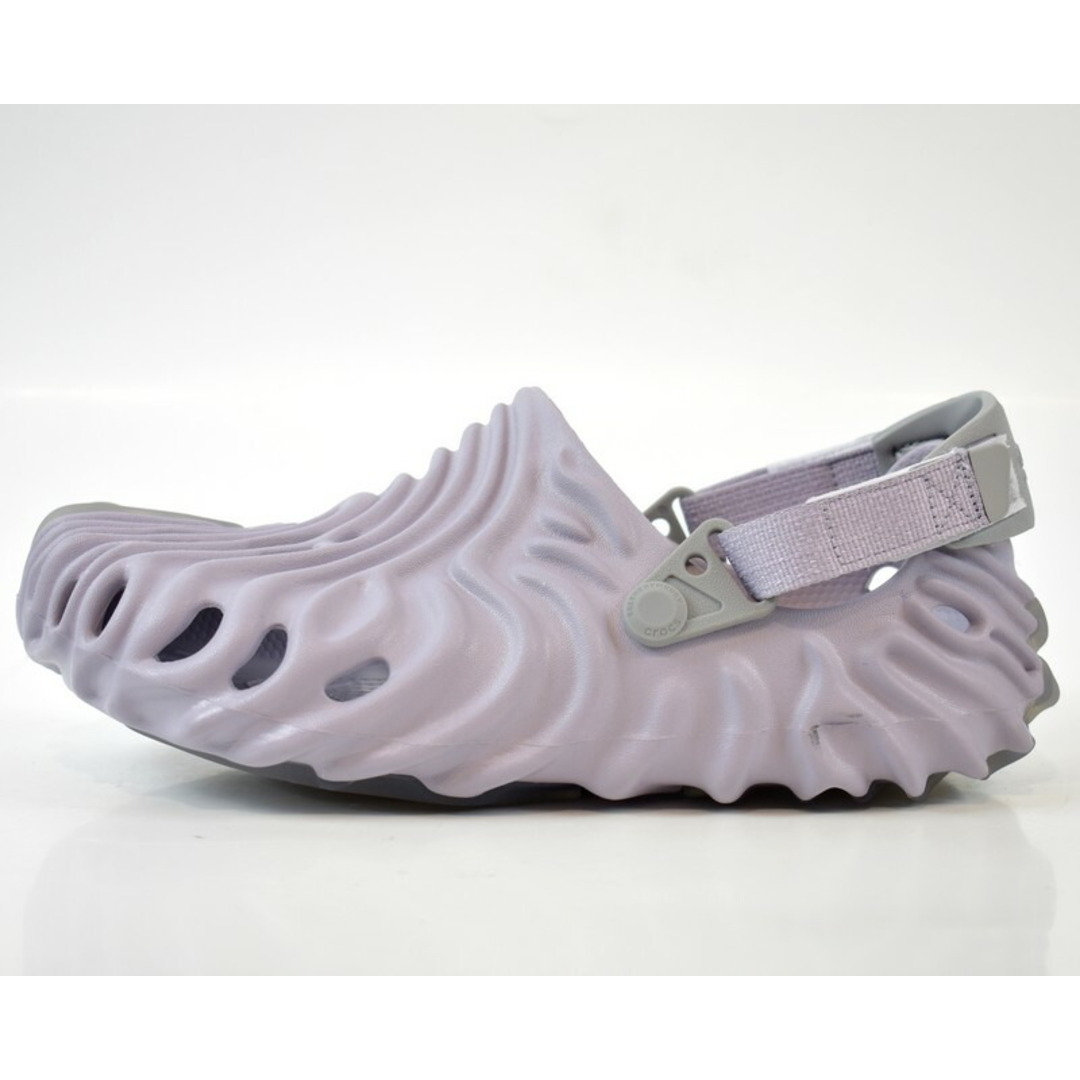 crocs(クロックス)のCrocs×Salehe Bembury/クロックス×サレへベンバリー　ラバーサンダル　ポレックス クロッグ ストゥレイタス　サイズ：US8　カラー：ライトパープル（mauve mint）【中古】 メンズの靴/シューズ(サンダル)の商品写真