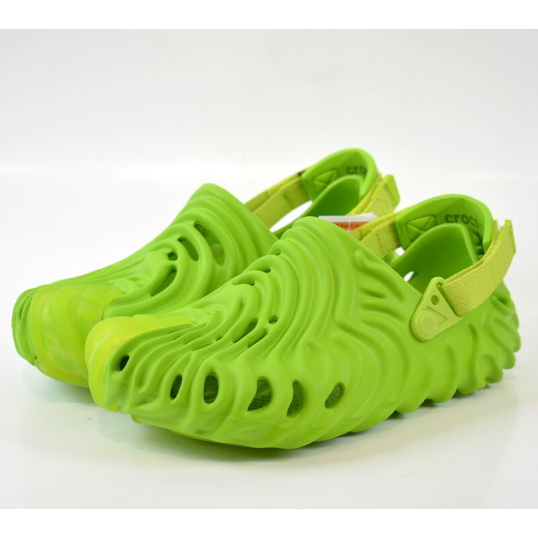 US8カラーCrocs×Salehe Bembury/クロックス×サレへベンバリー　ラバーサンダル　ポレックス クロッグ ストゥレイタス　サイズ：US8　カラー：クロックスグリーン（crocd grenn）