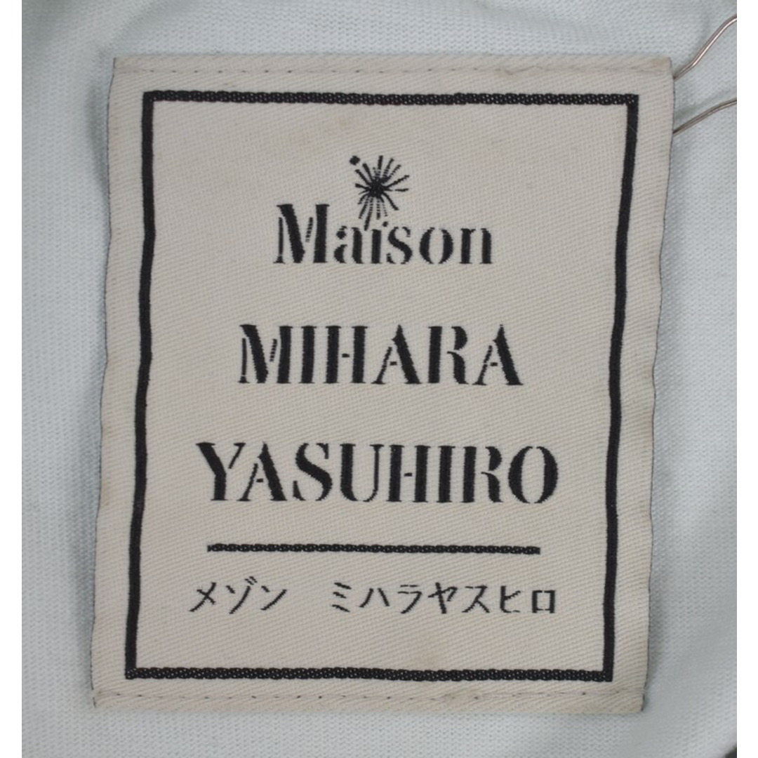 MIHARAYASUHIRO(ミハラヤスヒロ)のMaison MIHARA YASUHIRO/メゾンミハラヤスヒロ　23SS　グラフィックプリントレイヤードTシャツ　A10TS641　サイズ：46　カラー：ブルー【中古】 メンズのトップス(Tシャツ/カットソー(半袖/袖なし))の商品写真