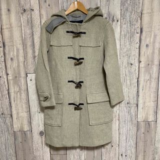 バーバリー(BURBERRY)のBurberry London ダッフルコート　ノヴァチェック  グレー　L(ダッフルコート)