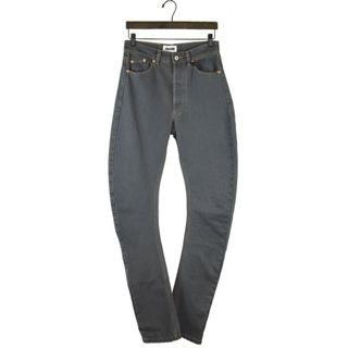 MAGLIANO/マリアーノ　22AW　スキニーバナナデニム　ジーンズ　SKINNY BANANA OFFICINA　サイズ：S　カラー：グレー【中古】(スラックス/スーツパンツ)