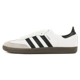 アディダス(adidas)の美品 adidas アディダス サイズ:26.0cm 22AW SAMBA OG (B75806) サンバ ホワイト 白 US8 ローカット スニーカー シューズ 靴 ブランド 【メンズ】【中古】(スニーカー)