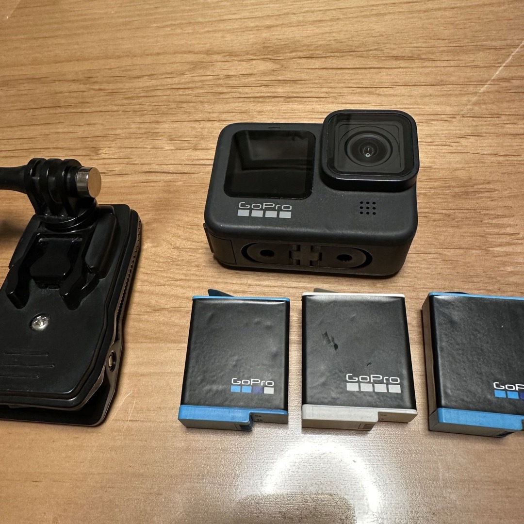 GoPro 9 本体 予備バッテリー付きビデオカメラ