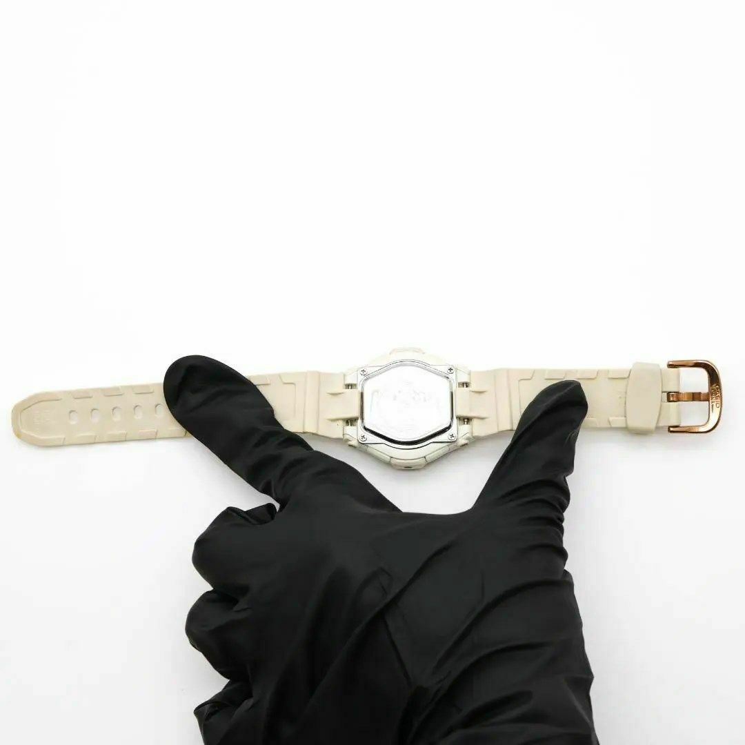 Baby-G(ベビージー)の《限定》Baby-G 腕時計 ホワイト アナデジ ハート 2010 レディースk レディースのファッション小物(腕時計)の商品写真