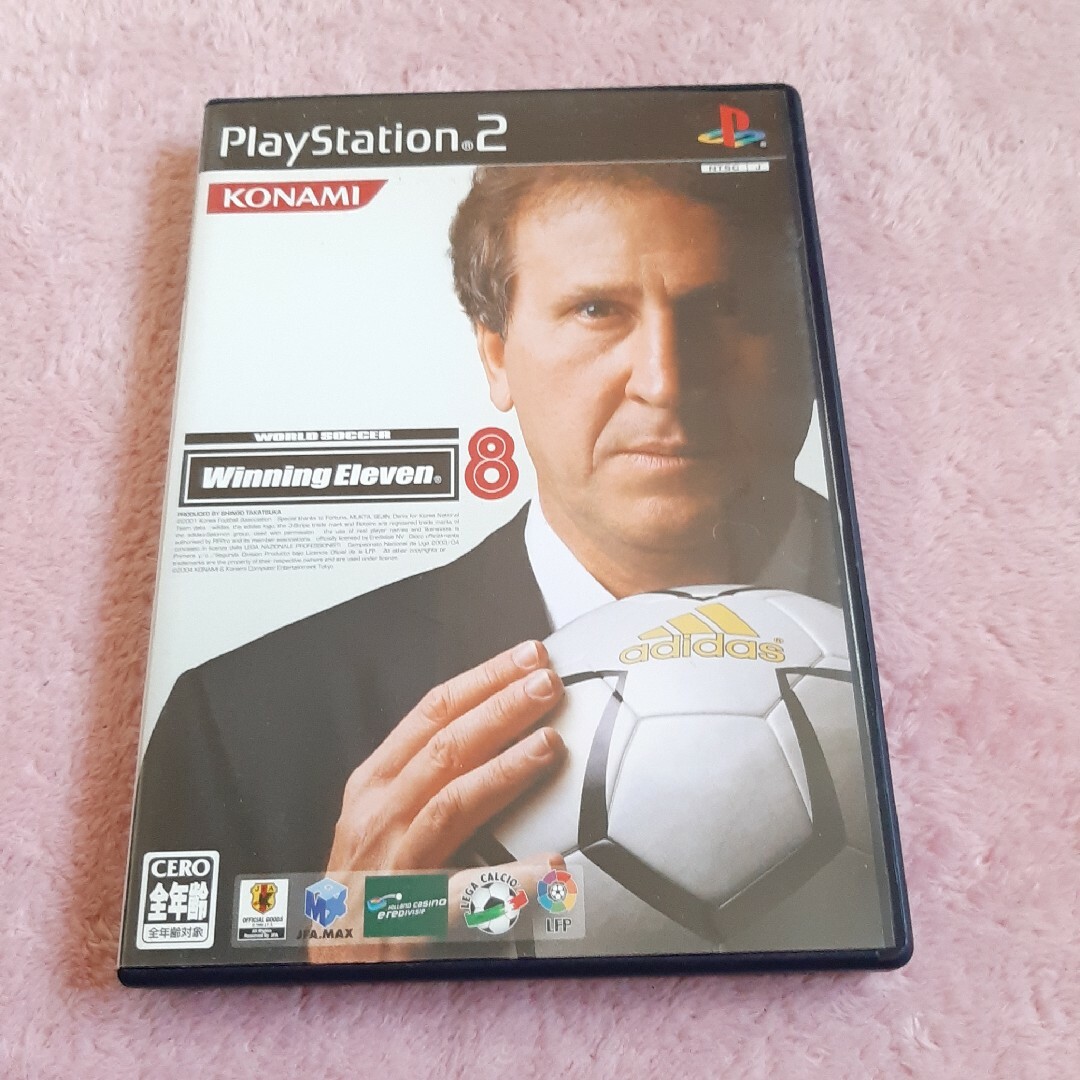 PlayStation2(プレイステーション2)のワールドサッカーウイニングイレブン8 エンタメ/ホビーのゲームソフト/ゲーム機本体(その他)の商品写真