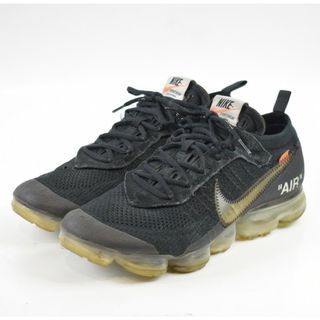 オフホワイト(OFF-WHITE)のOFF-WHITE×NIKE/オフホワイト×ナイキ　THE 10　ヴェイパーマックス　スニーカー　AIR VAPORMAX FK　AA3831-002　サイズ：28.5cm　カラー：ブラック【中古】(スニーカー)