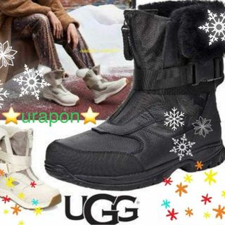 アグ(UGG)の激レア入手困難✨超美品✨25✨UGG✨TAHOE✨タホ✨防水・防寒・スノーブーツ(ブーツ)