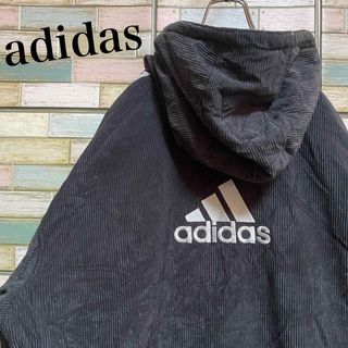 アディダス(adidas)のadidas アディダス　コーデュロイジャケット　中綿ジャケット　リバーシブル(ブルゾン)