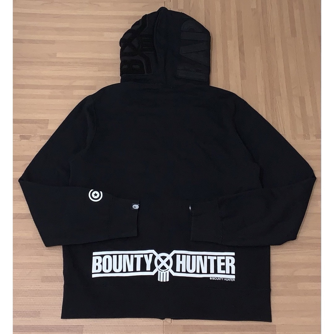 A BATHING APE(アベイシングエイプ)の★美品 APE × BOUNTY HUNTER シャークパーカー XL パーカー メンズのトップス(パーカー)の商品写真