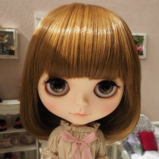 ネオブライス ウィッグ くるりんミディアムボブ MB 10インチ Blythe(人形)