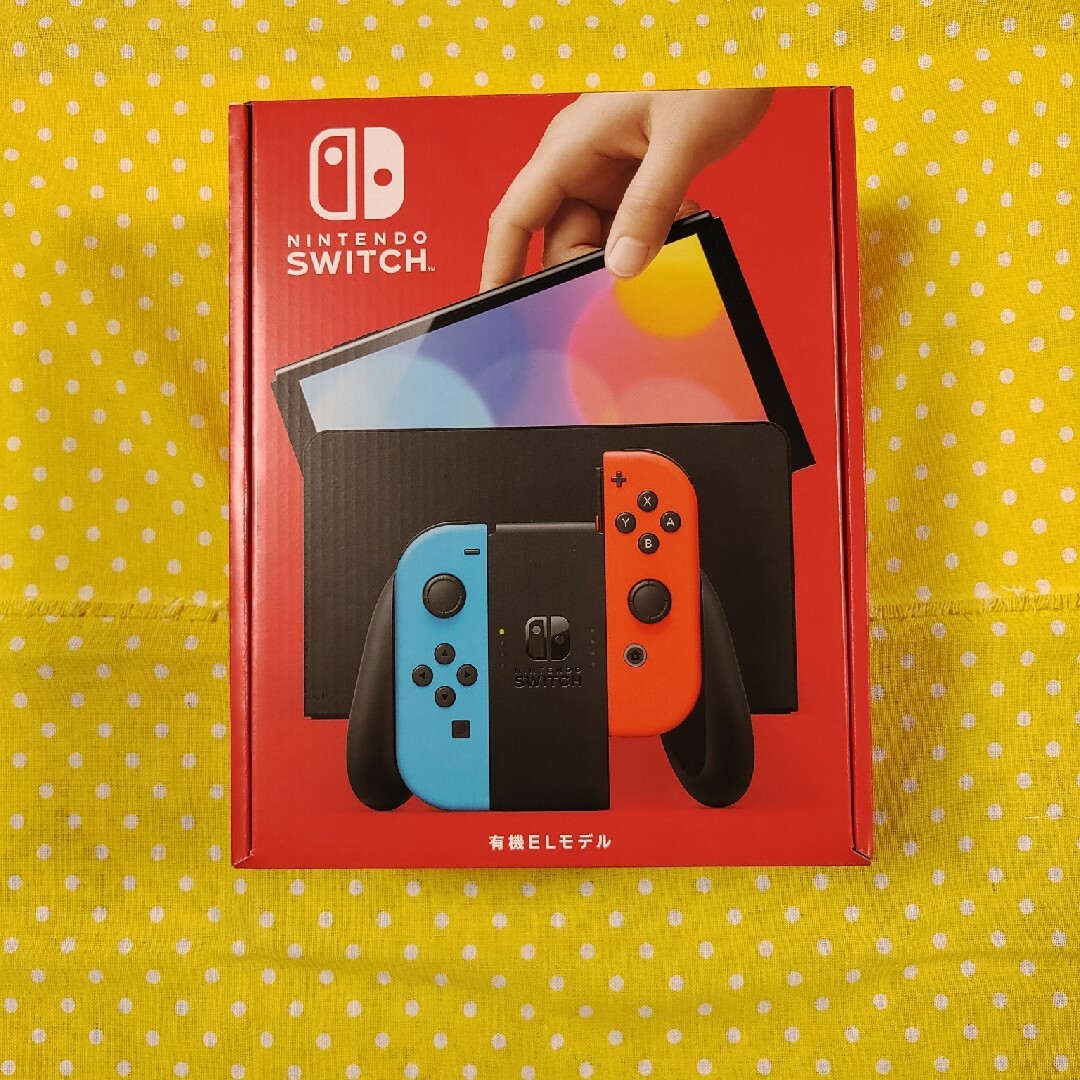 Nintendo Switch - 【新品未開封】NintendoSwitch有機ELネオンレッドの