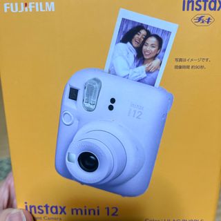 フジフイルム(富士フイルム)の富士フイルムチェキ instax mini 12 ライラックパープル(1台)(フィルムカメラ)