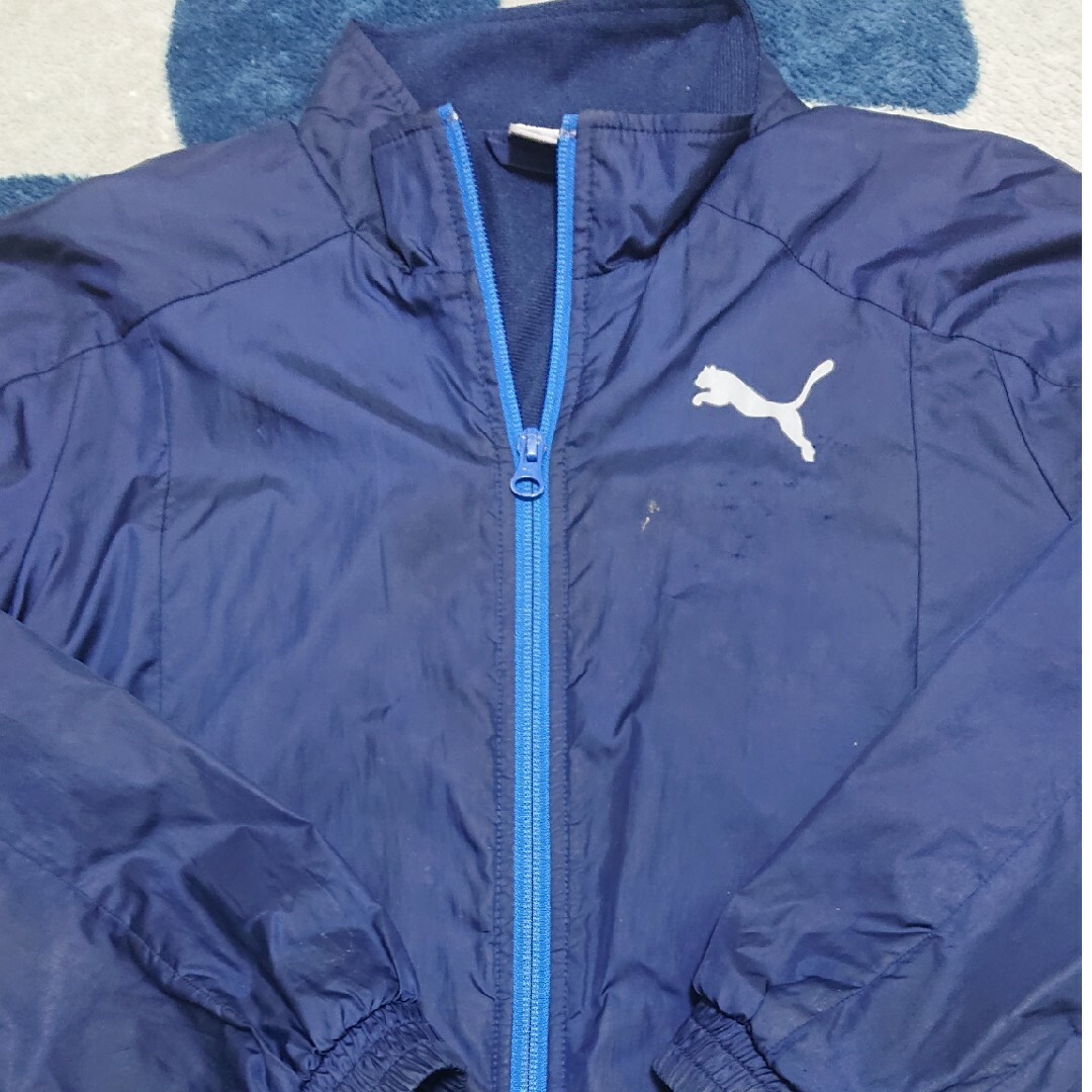 PUMA(プーマ)のプーマウインドブレーカー140センチ キッズ/ベビー/マタニティのキッズ服男の子用(90cm~)(ジャケット/上着)の商品写真