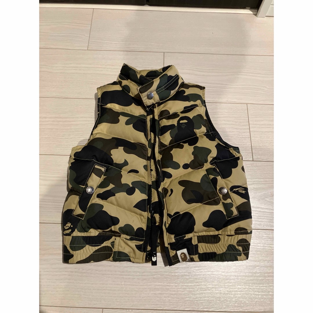 ジャケット/上着BAPE KIDS ベストAPE サル迷彩