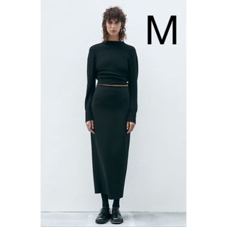 ザラ(ZARA)のZARA フィットミディスカート(ロングスカート)