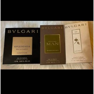 ブルガリ(BVLGARI)のブルガリ香水サンプル3点セット(ユニセックス)