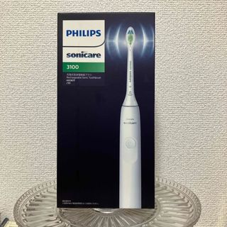 フィリップス(PHILIPS)のフィリップス ソニッケアー 3100シリーズ ホワイト HX3671／33(1台(電動歯ブラシ)