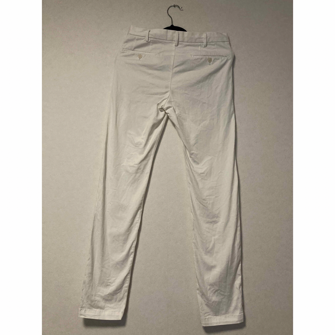 UNIQLO(ユニクロ)のユニクロ　 スキニー　パンツ　ホワイト メンズのパンツ(デニム/ジーンズ)の商品写真