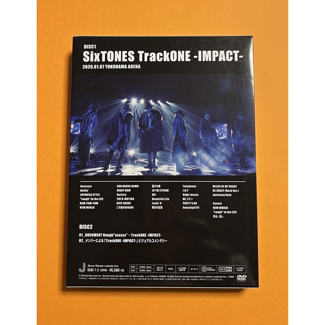 TrackONE　-IMPACT-（初回盤） DVD エンタメ/ホビーのDVD/ブルーレイ(ミュージック)の商品写真