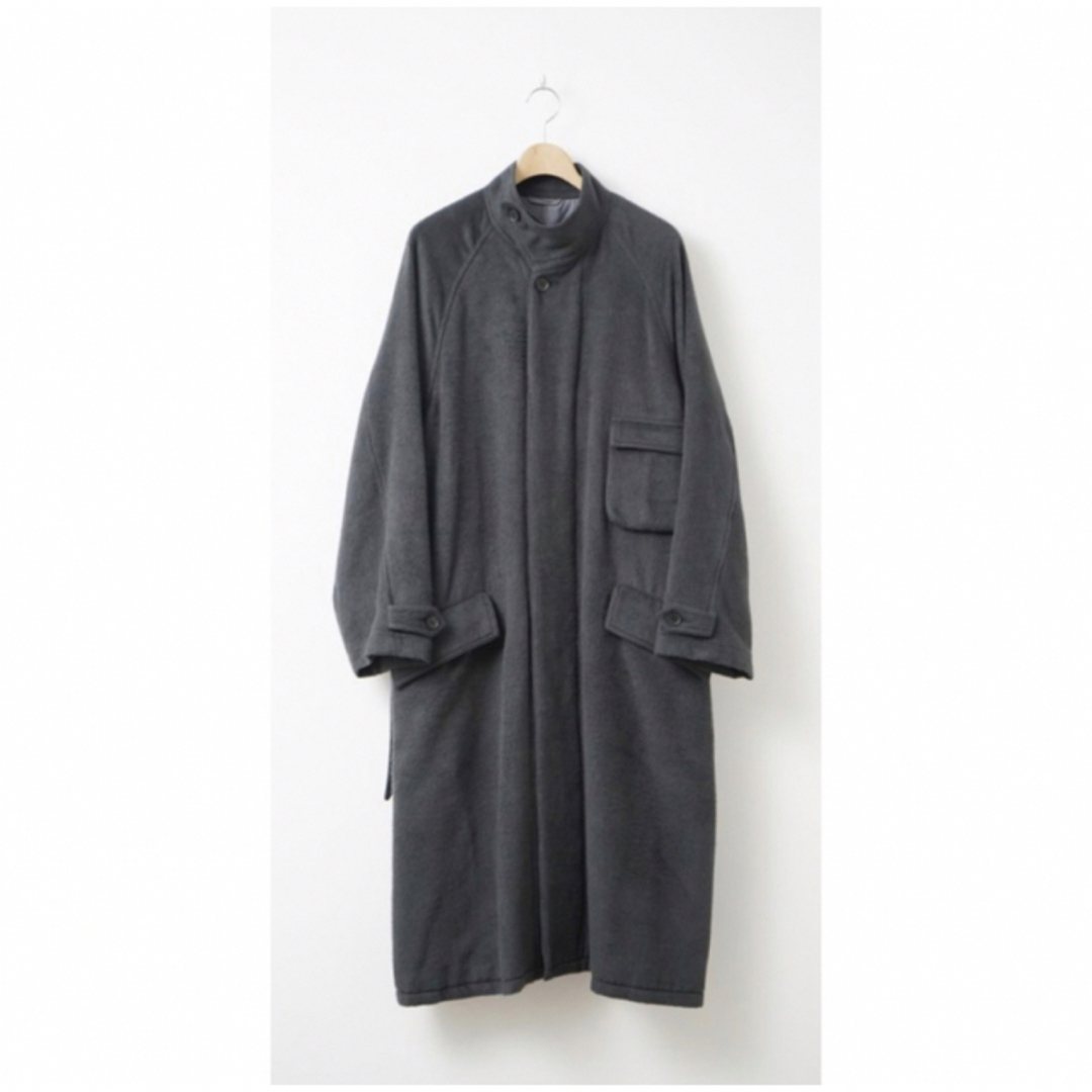 最終【YOKE】22aw COTTON YAK STANDCOLLAR COAT