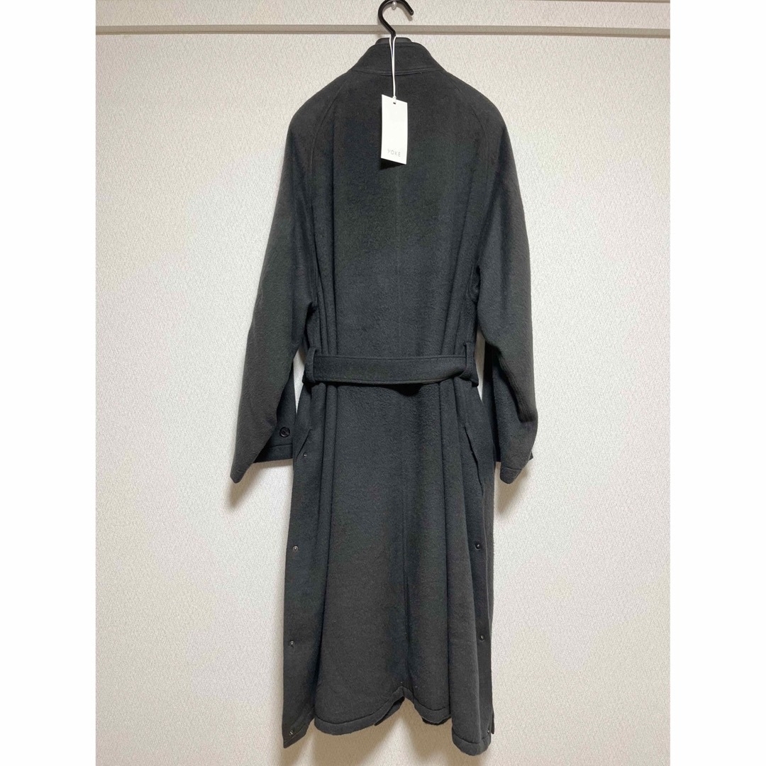 最終【YOKE】22aw COTTON YAK STANDCOLLAR COAT