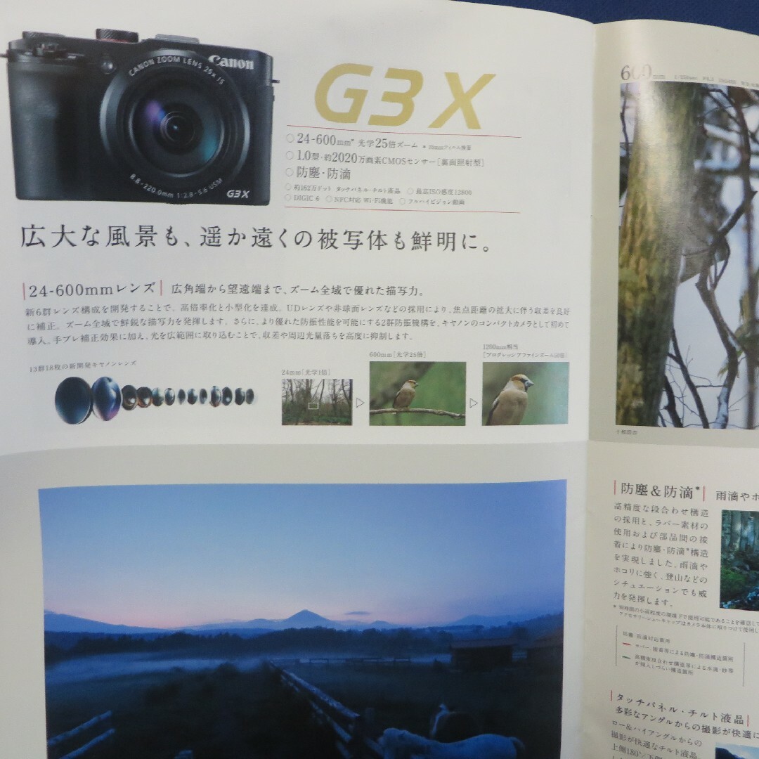 Canon(キヤノン)のキヤノン PowerShot Gシリーズカタログ スマホ/家電/カメラのカメラ(コンパクトデジタルカメラ)の商品写真