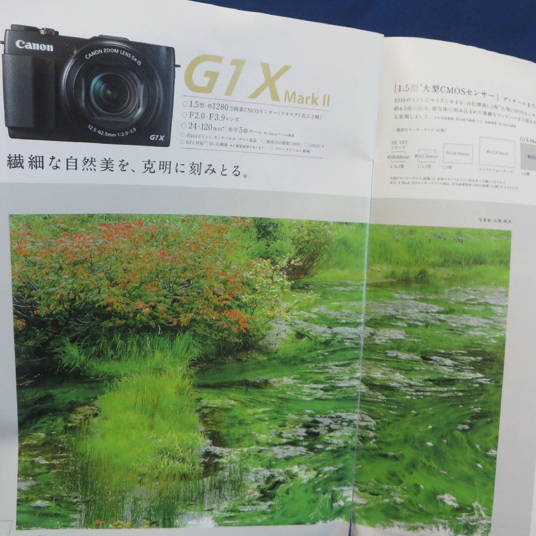 Canon(キヤノン)のキヤノン PowerShot Gシリーズカタログ スマホ/家電/カメラのカメラ(コンパクトデジタルカメラ)の商品写真