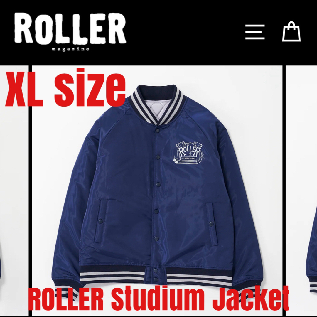 ワコマリア【XLサイズ】ROLLER Stadium Jactket スタジアムジャケット
