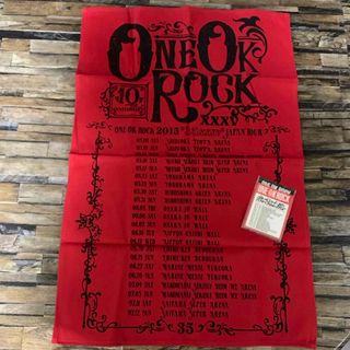 ワンオクロック(ONE OK ROCK)のONE OK ROCK 35xxxvステッカー&タペストリー(ミュージシャン)