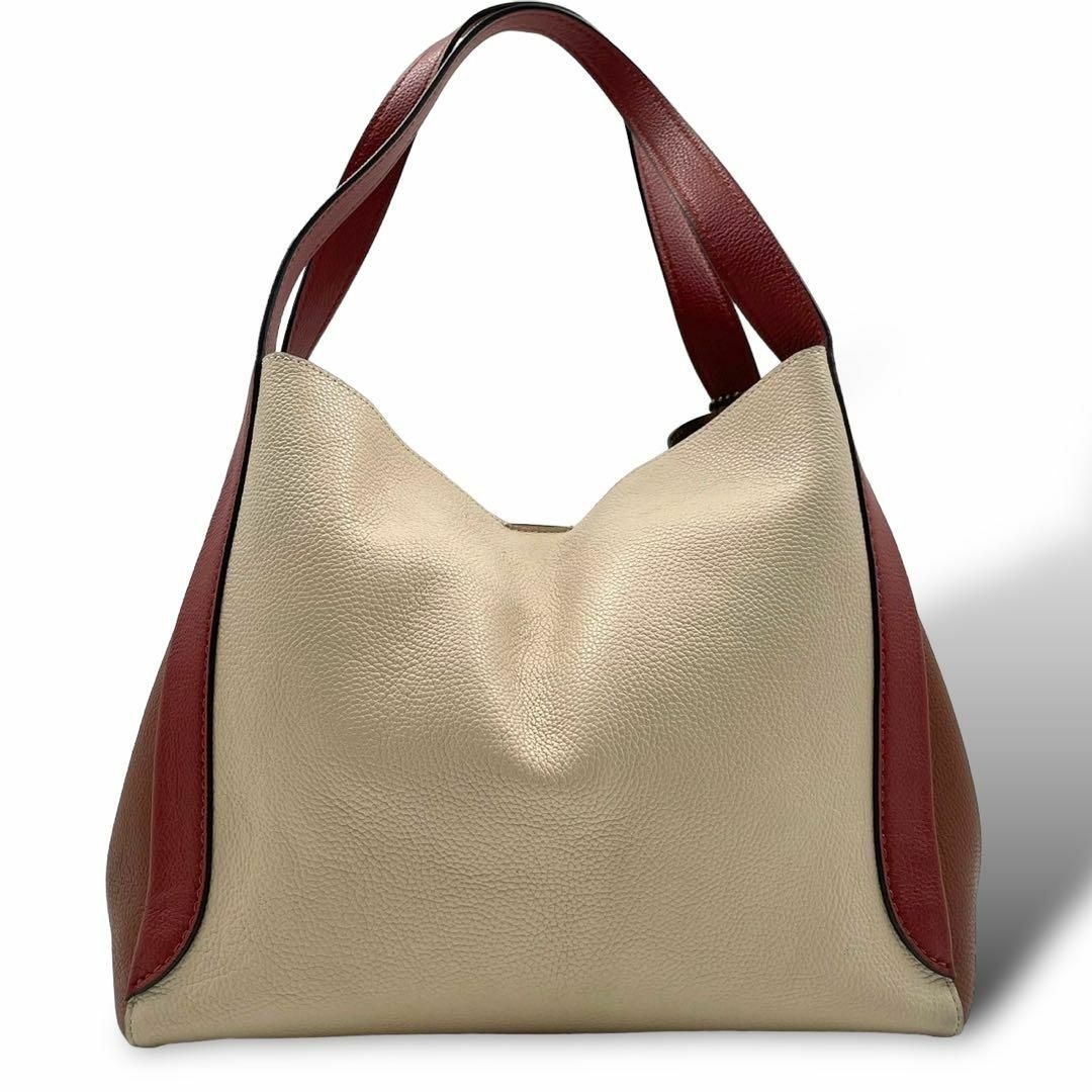 COACH(コーチ)の美品 コーチ ハンドバッグ ハドリー ホーボー カラーブロック ロゴ 水原希子 レディースのバッグ(ショルダーバッグ)の商品写真