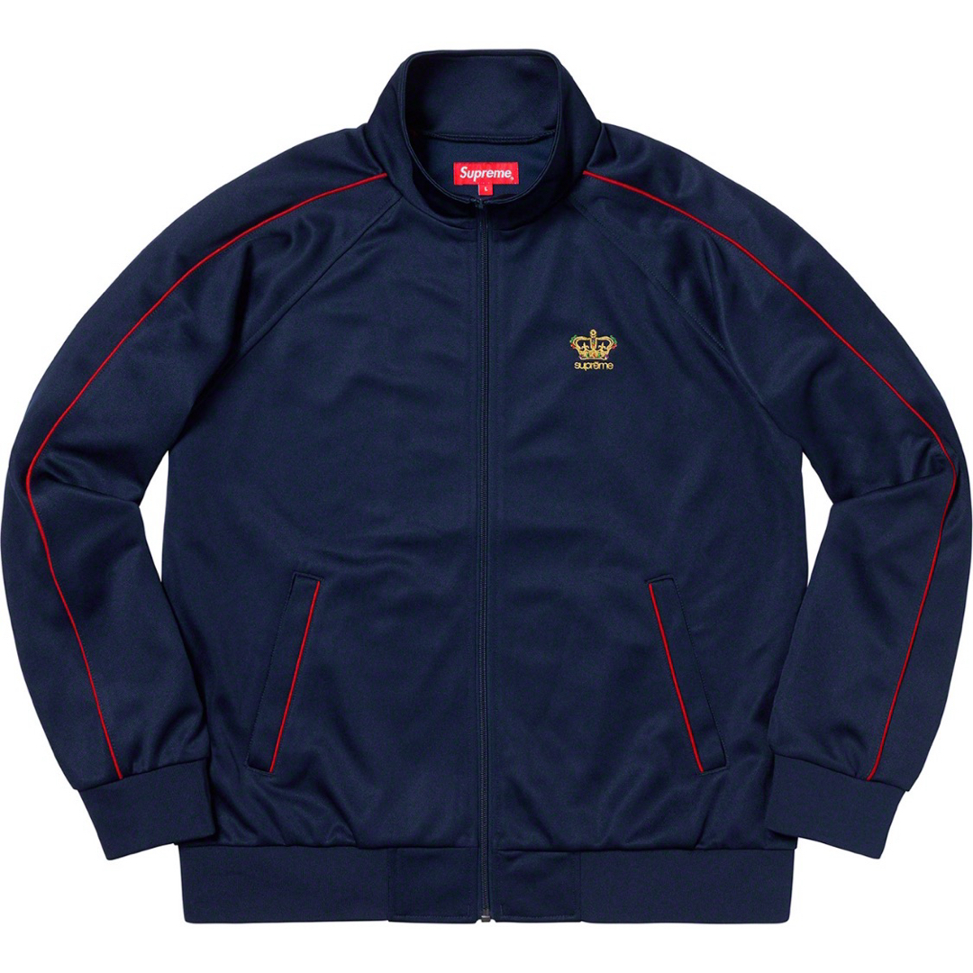 ジャージSupreme 19FW Crown Track Jacket ネイビーM美品