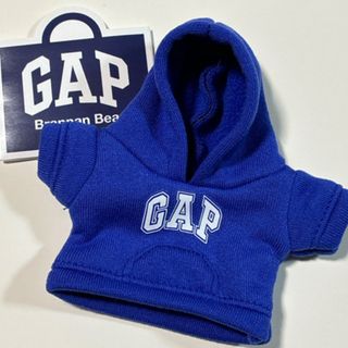 ギャップ(GAP)のGAP ガチャガチャ　ブラナンベア パーカー　ブルー(ぬいぐるみ)