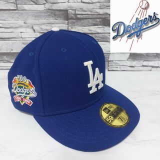 ニューエラ(NEW ERA)の【NEW ERA × ロサンゼルス・ドジャース】美品ベースボールキャップ 帽子(キャップ)
