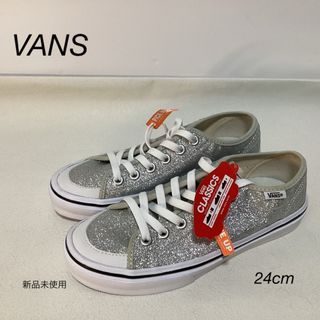 ヴァンズ(VANS)の⭐︎新品未使用⭐︎VANS ラメ　スニーカー　24cm(スニーカー)