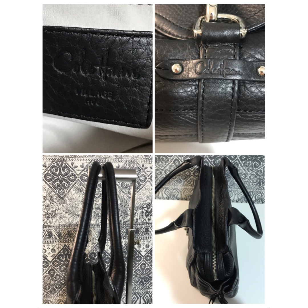 ★☆COLE HAAN コールハーン　レザートートバッグ 　ブラック　美品