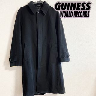 【美品】GUINESS WORLDRECORDコート ウール ヴィンテージ(ステンカラーコート)