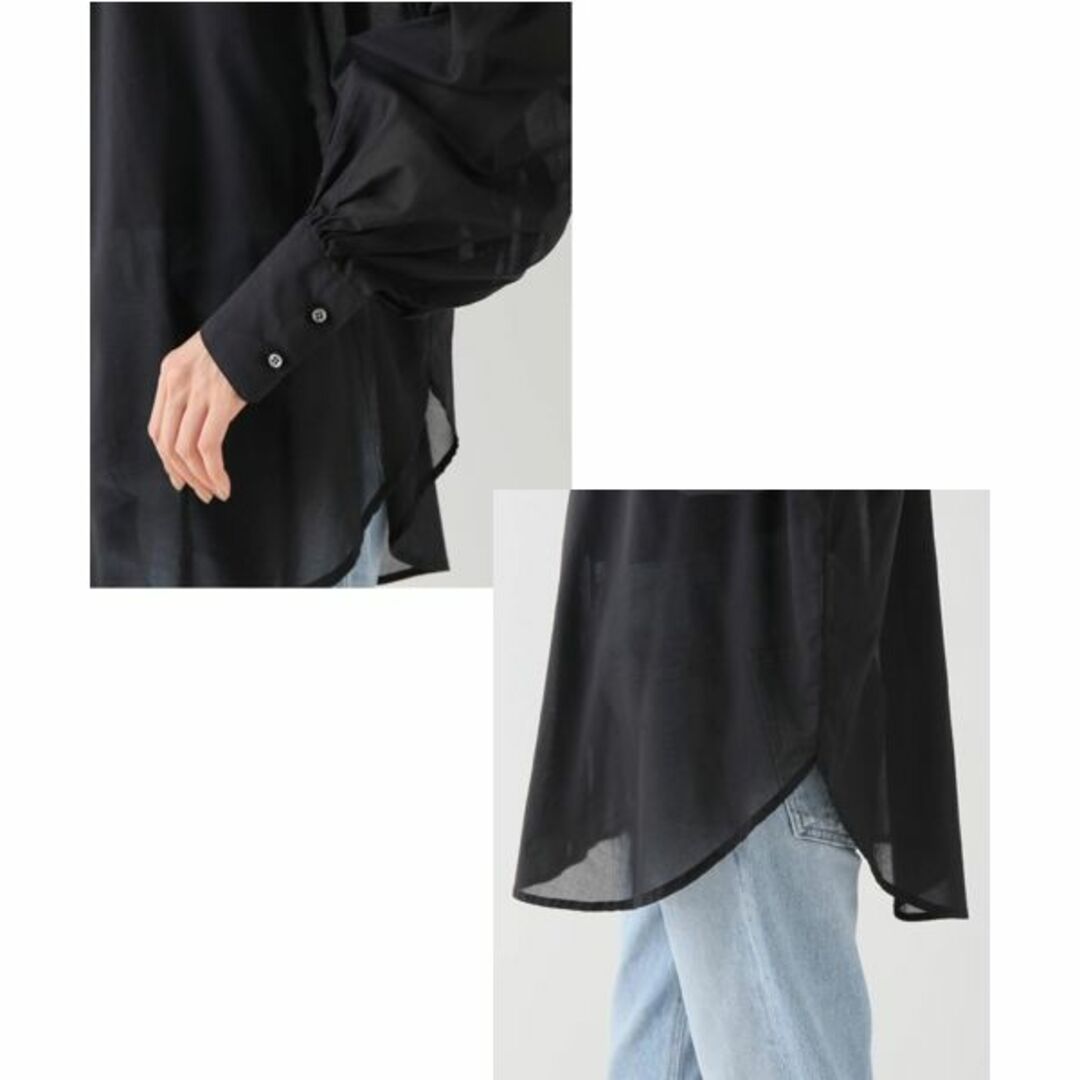 L'Appartement DEUXIEME CLASSE(アパルトモンドゥーズィエムクラス)のアパルトモン GOOD GRIEF SHEER GATHER SHIRT レディースのトップス(シャツ/ブラウス(長袖/七分))の商品写真