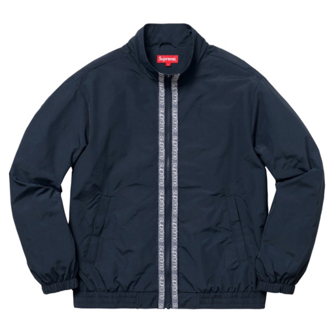 Supreme Classic Logo Taping Track JacketNAVY