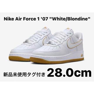 ナイキ(NIKE)のNike Air Force 1 '07 "White/Blondine" (スニーカー)